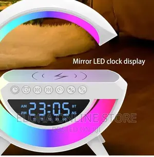 Multifunctional Smart Wireless Speaker With Wireless Charger