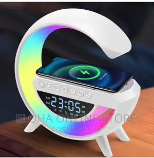 Multifunctional Smart Wireless Speaker With Wireless Charger