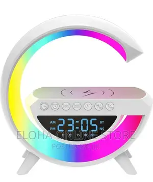 Multifunctional Smart Wireless Speaker With Wireless Charger