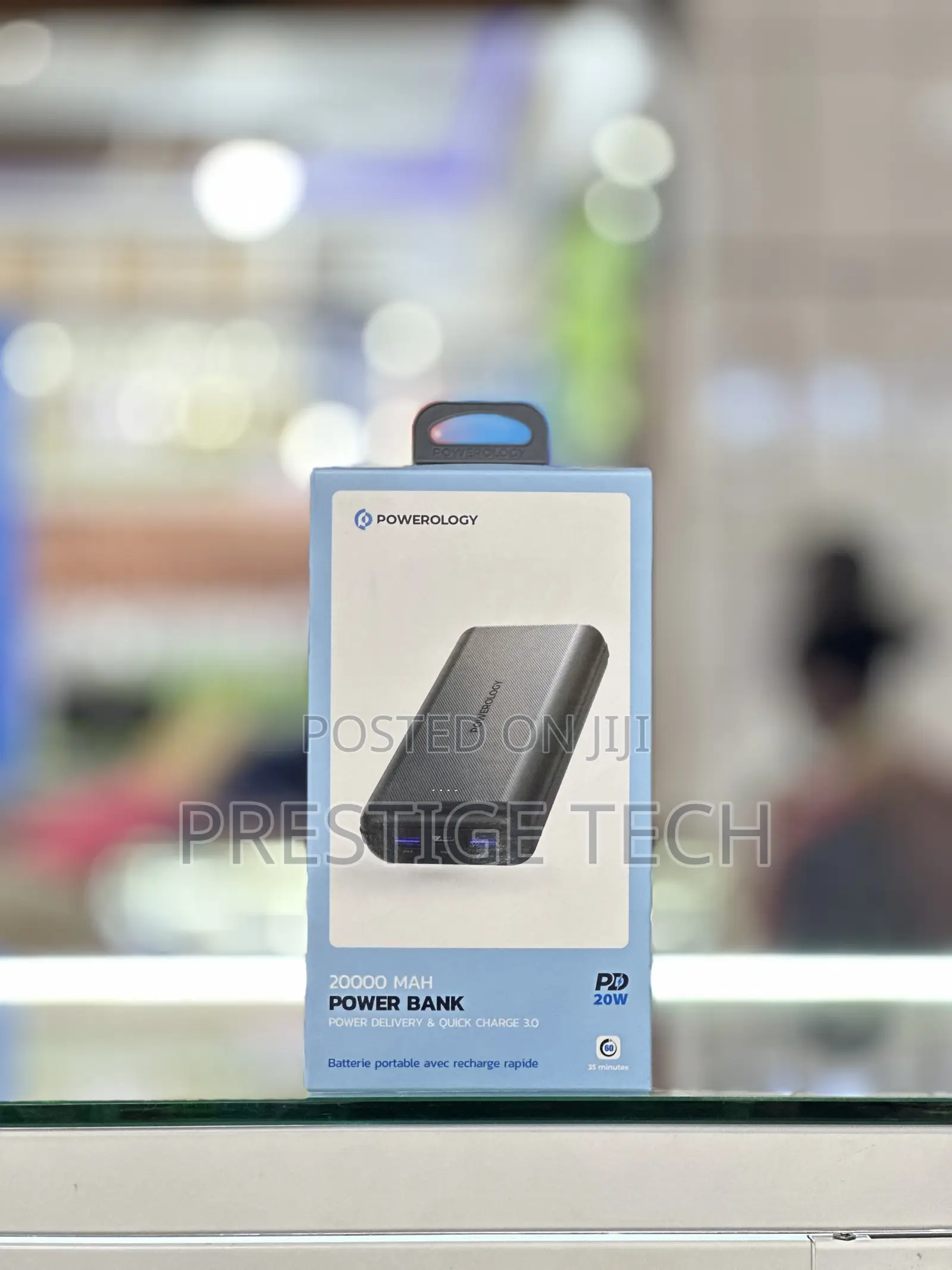 Powerology 20000mah Power Bank With Power Delivery