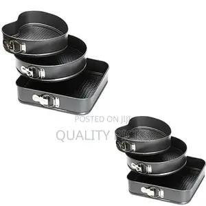 Black Baking Molds Set