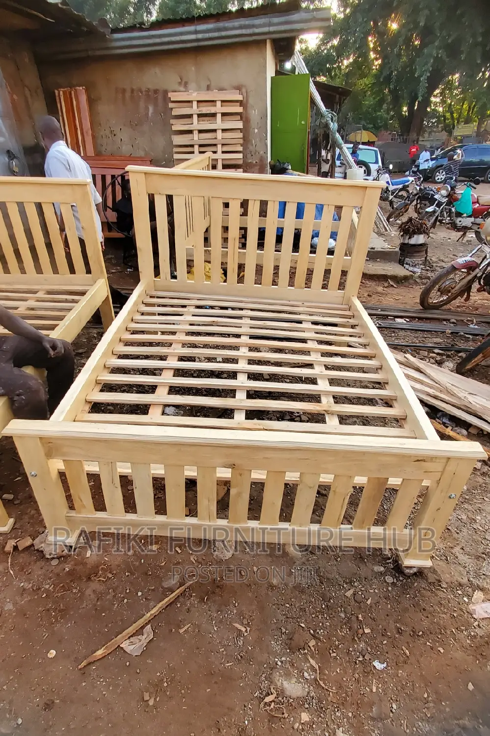 Barcode Bed / 4by6 Bed / Wooden Bed / Good Bed / Best Bed