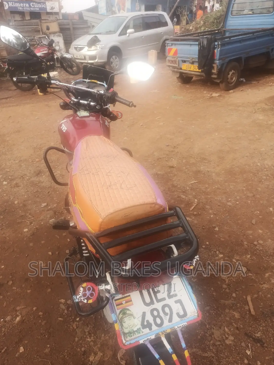 TVS HLX 125 2019 Red