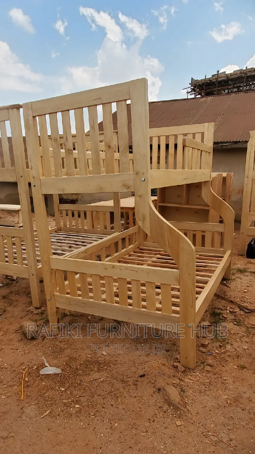 Double Decker /Bed / 3/4by6 / Best / Wooden Bed / Furniture