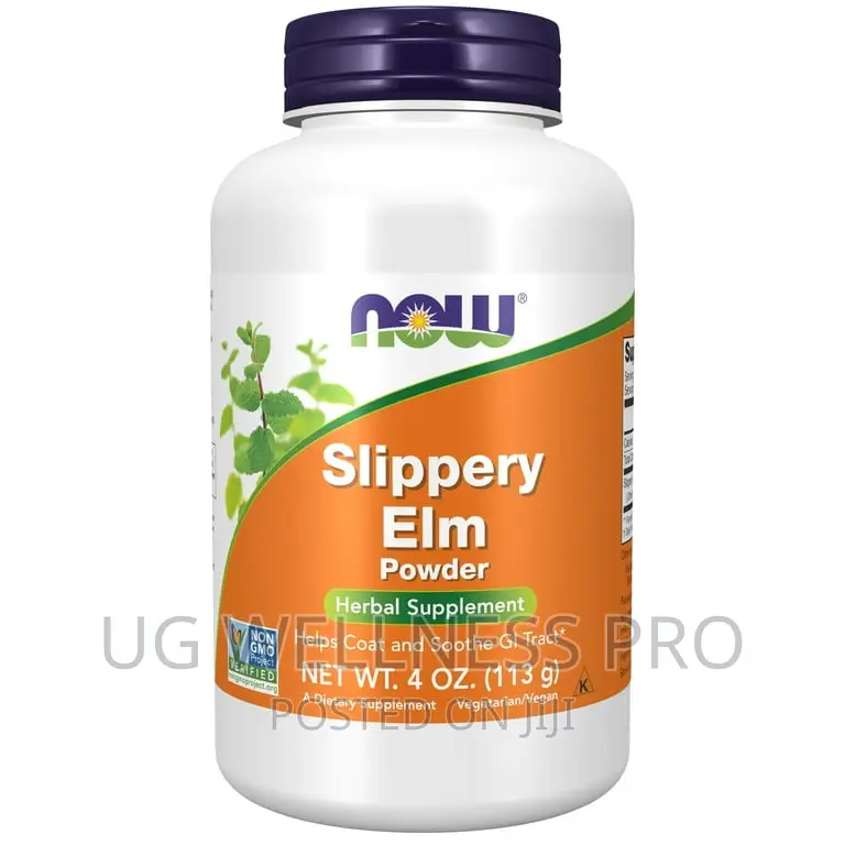 NOW Foods, Slippery Elm Powder, 4 Oz (113 G) Soothes Gut