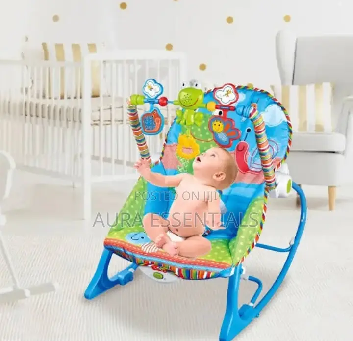 New Premium Infant Bouncer and Rocker Chair