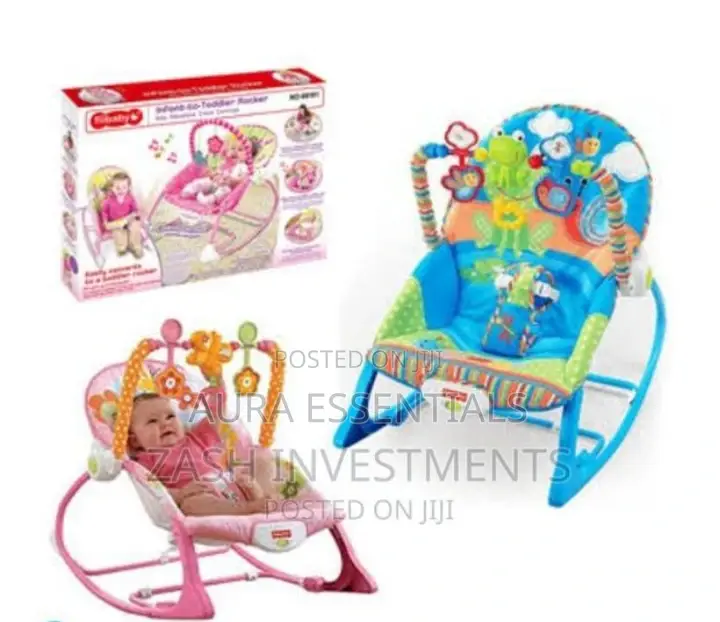 New Premium Infant Bouncer and Rocker Chair
