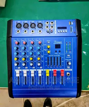 SI AUDIO Bluetooth USB/SD 4channels Professional Amp-Mixer.