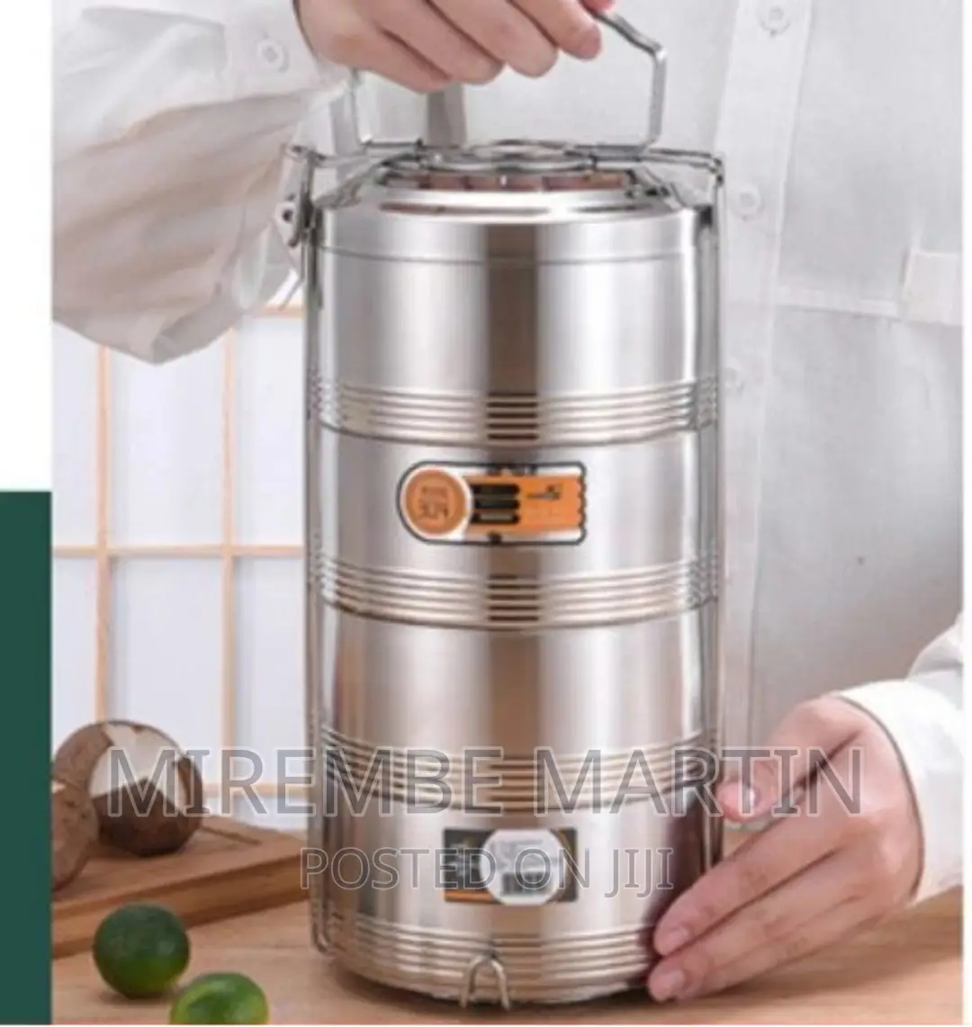 Stainless Steel 16 CM Air Tight 5 Layers Food Container