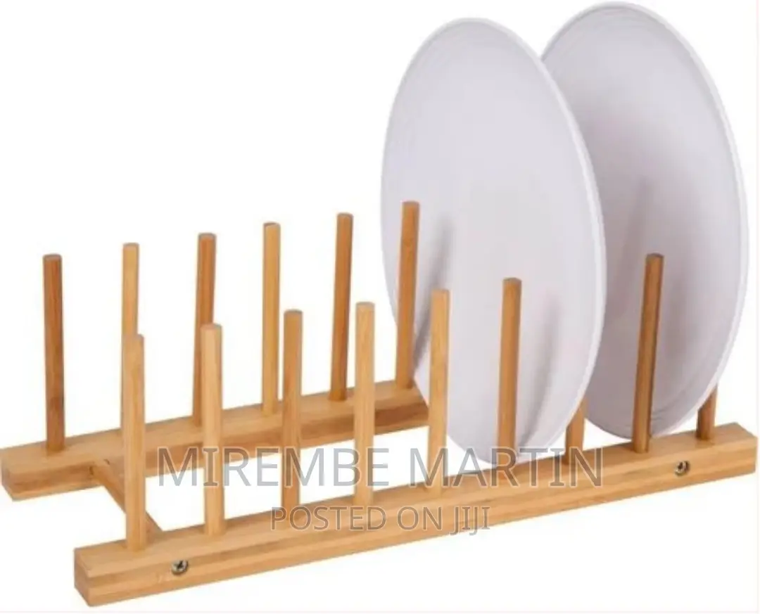 Plate Holder and Pot Lid Organizer Storage Rack