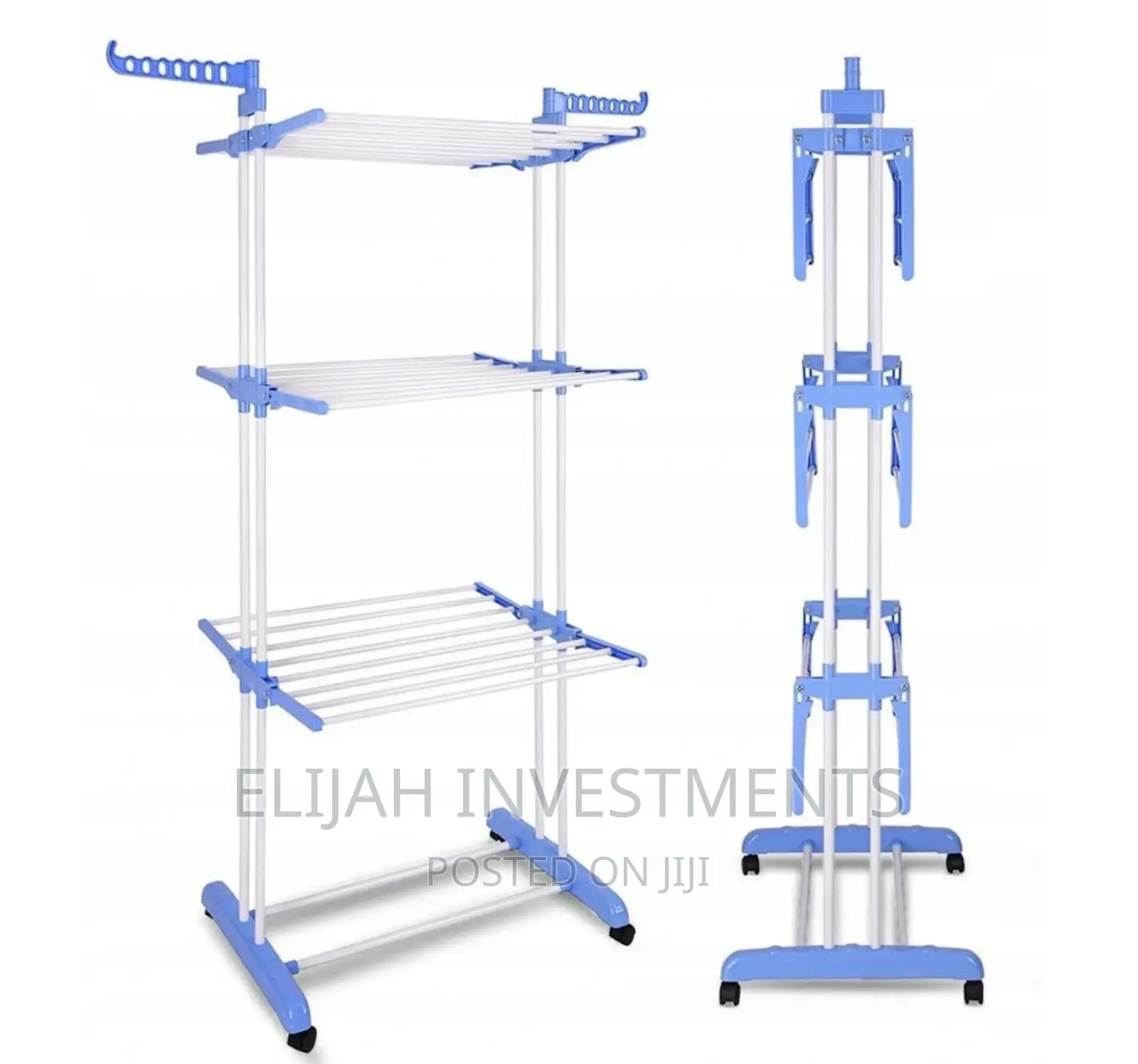 4-Tier Foldable Cloth Drying Rack