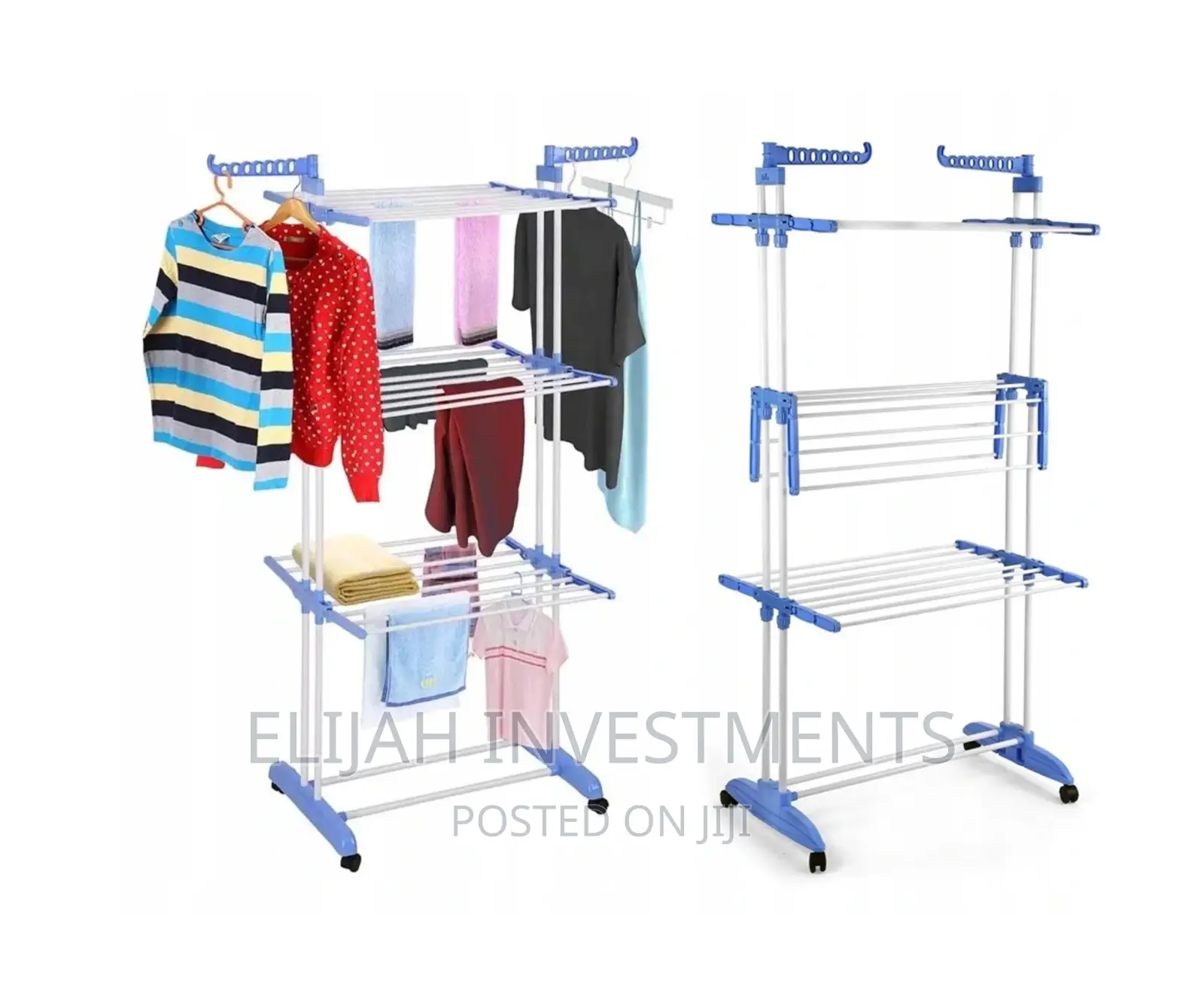 4-Tier Foldable Cloth Drying Rack