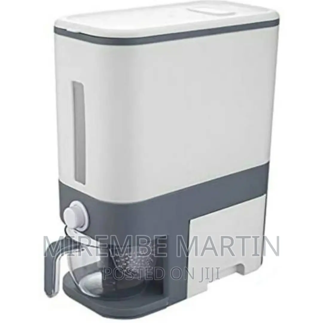 12kg Cereal Rice Bucket Storage Bin Dispenser