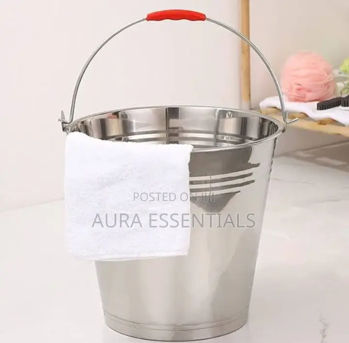 10L Stainless Steel Water, Milk Dairy Pail