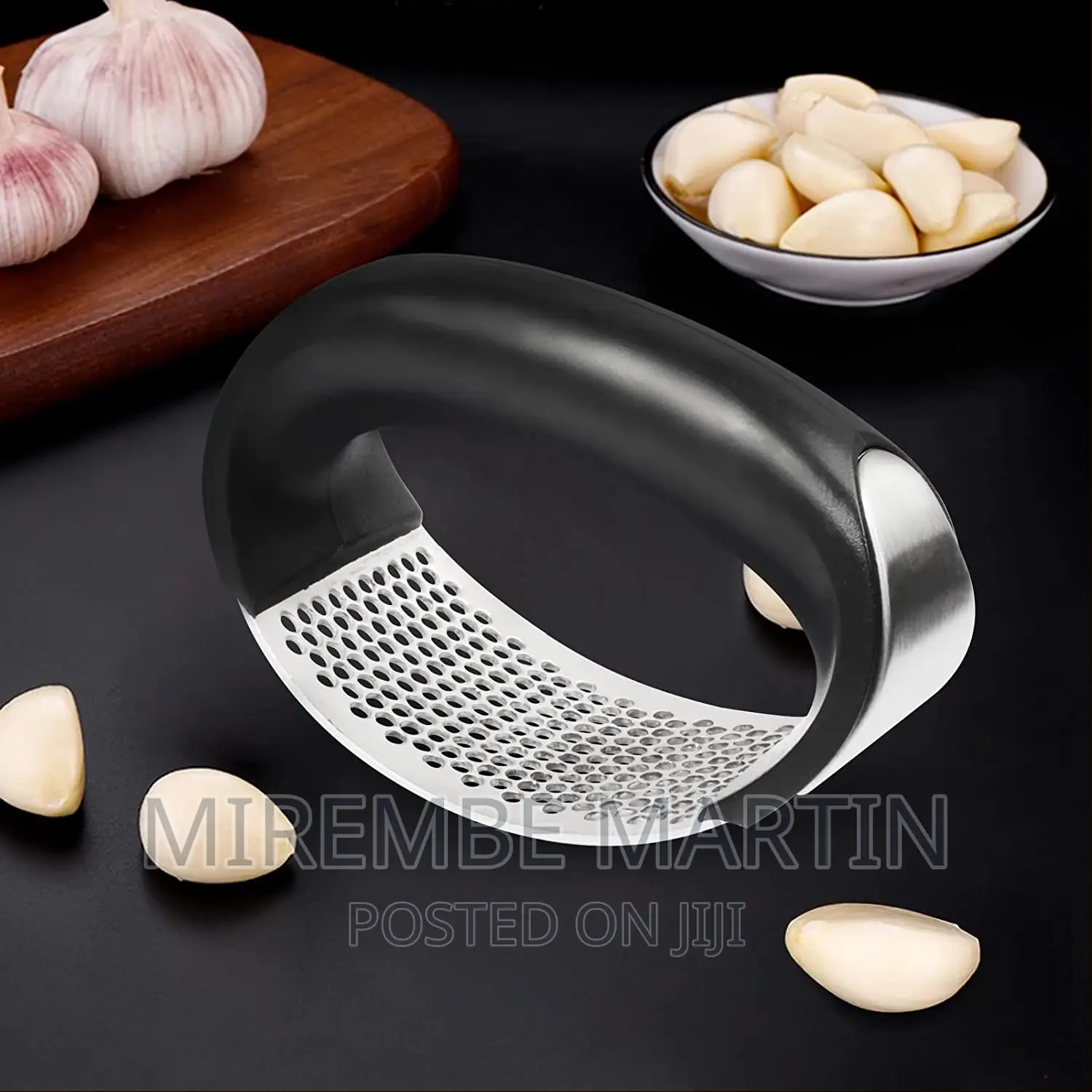 Stainless Steel Garlic Press Rocker