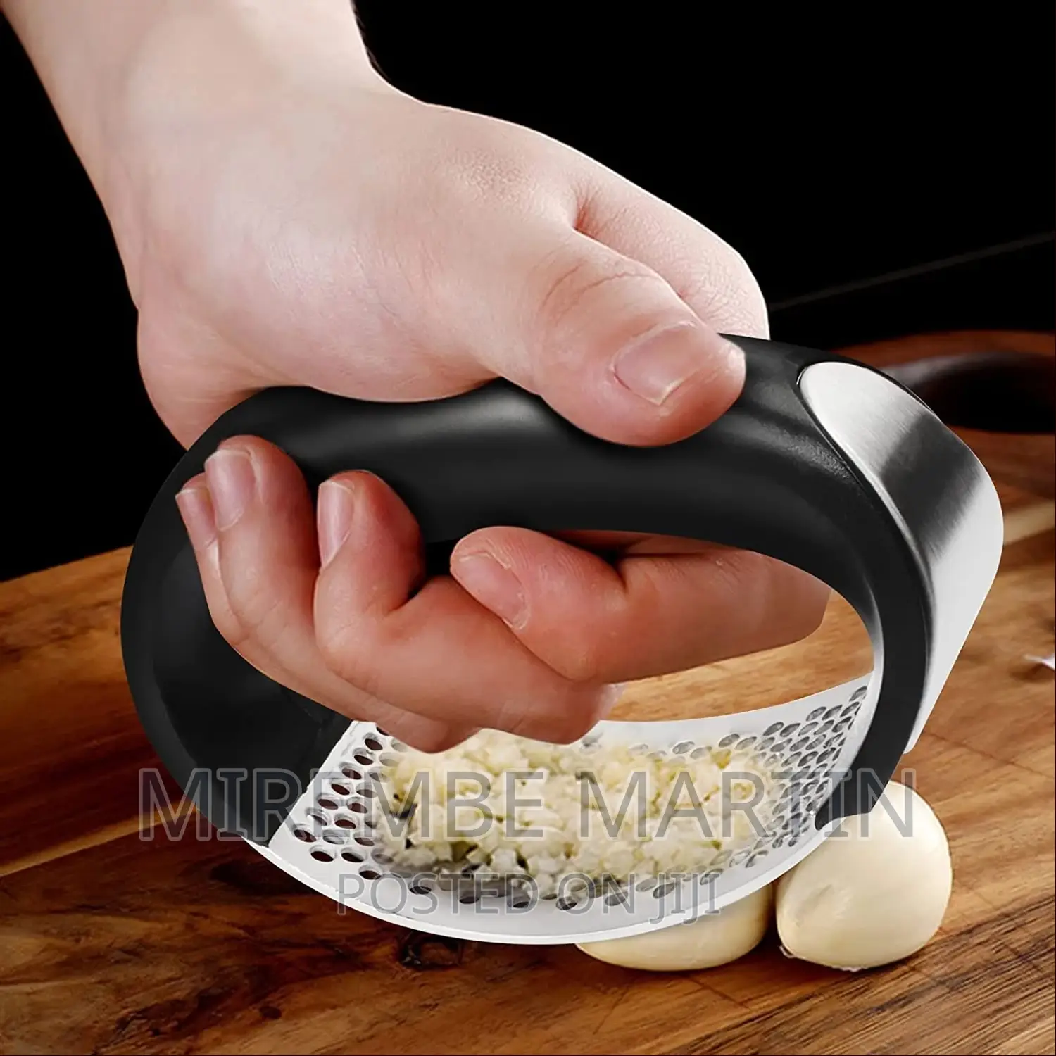 Stainless Steel Garlic Press Rocker