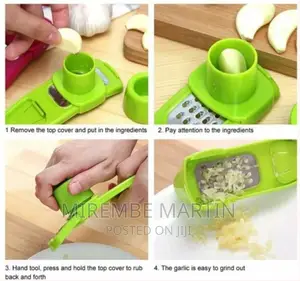 Garlic Press Grater