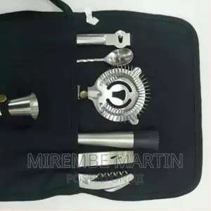 Cocktail Set, 7 Piece Bartender Drink Mixing Kit