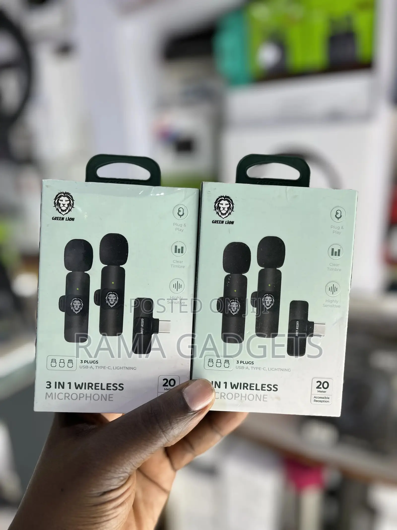 3 in 1 Wireless Microphone
