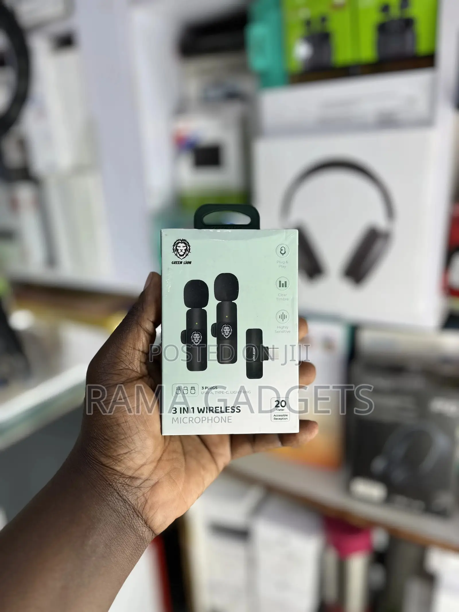 3 in 1 Wireless Microphone