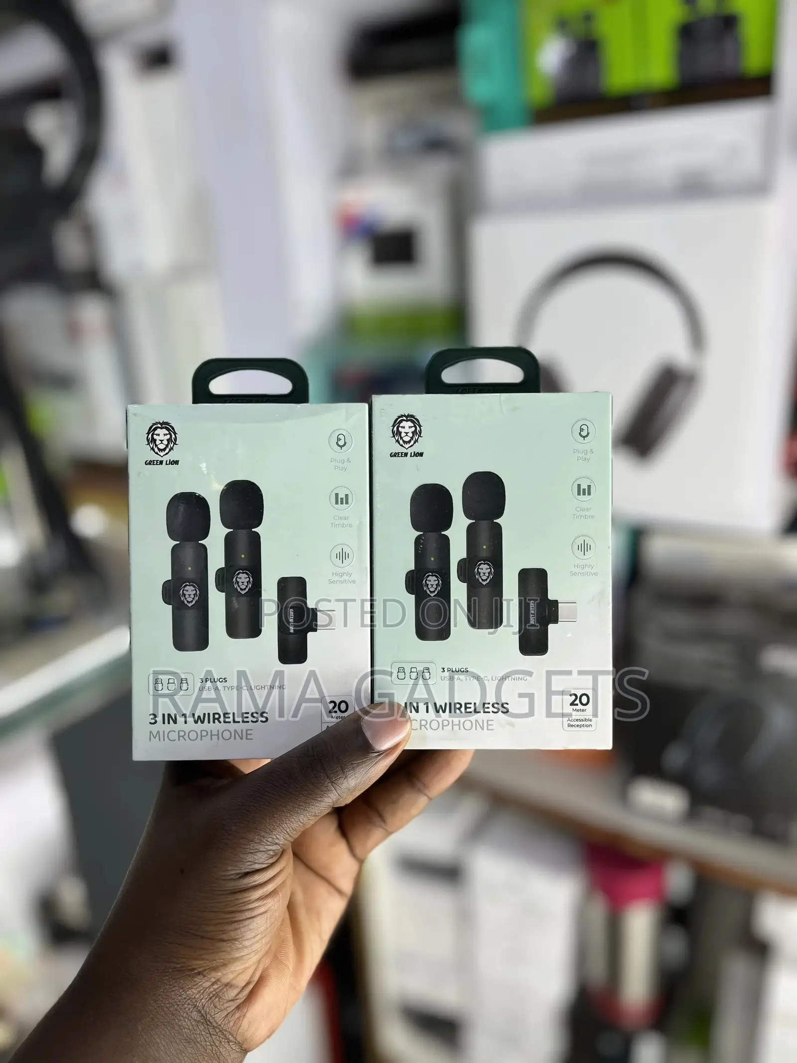3 in 1 Wireless Microphone