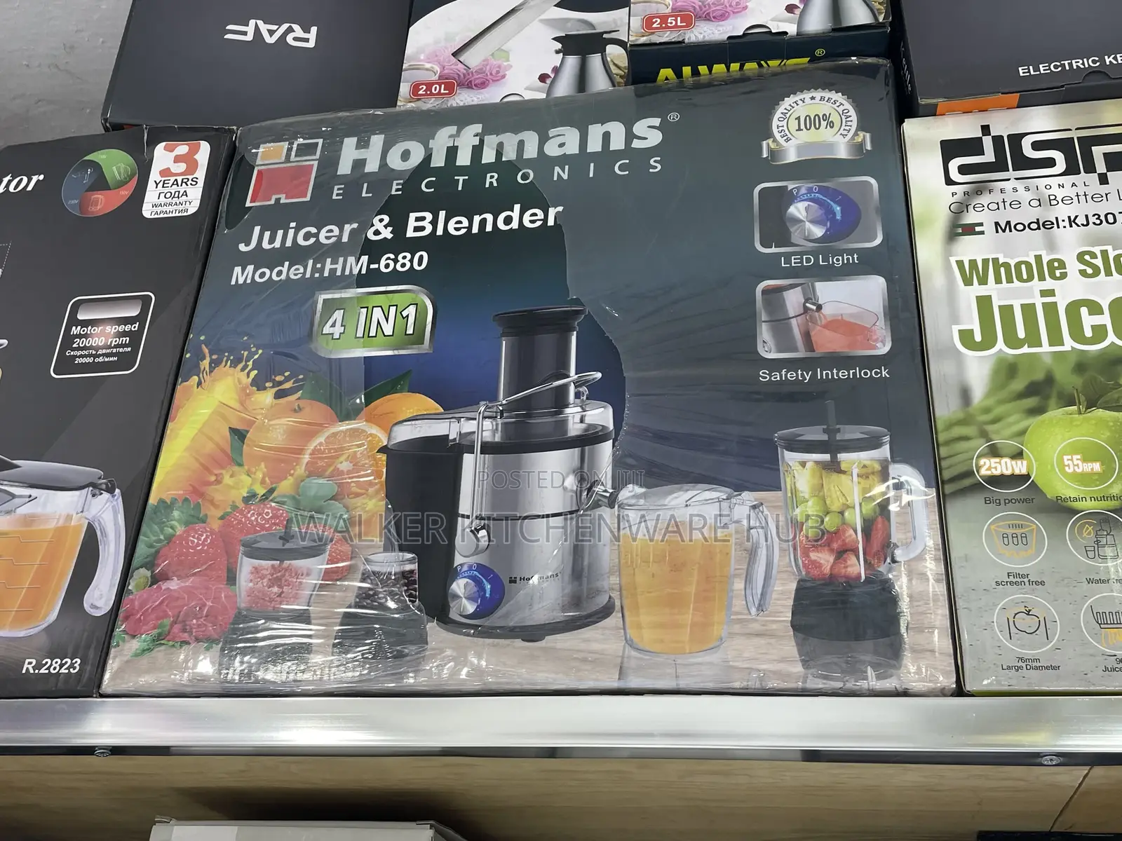 4 in 1 Hoffmans Juicer Blender