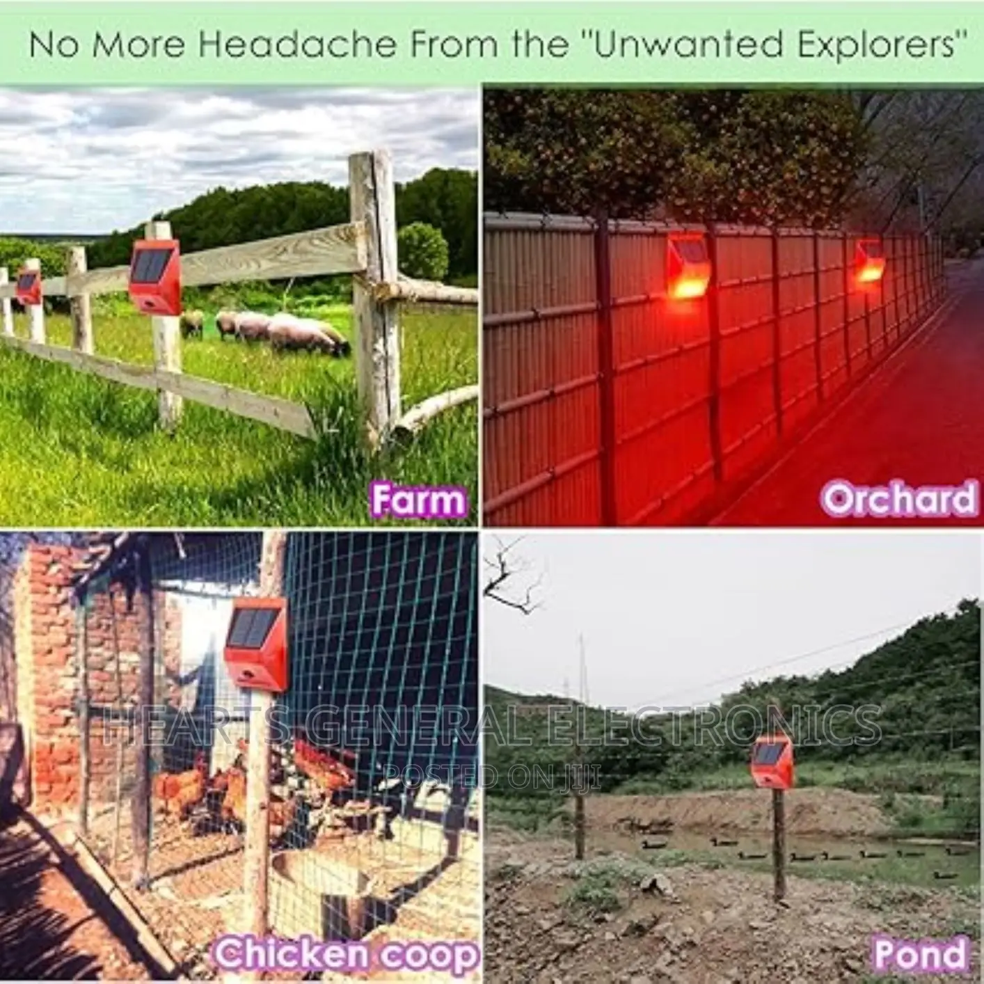 Solar Alarm Lamp