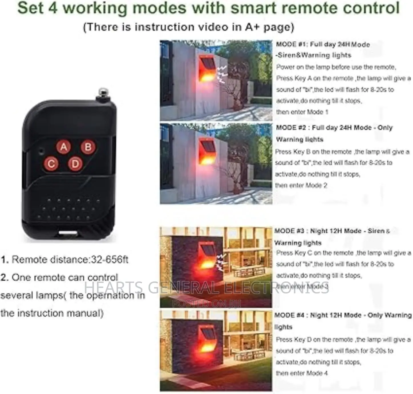 Solar Alarm Lamp