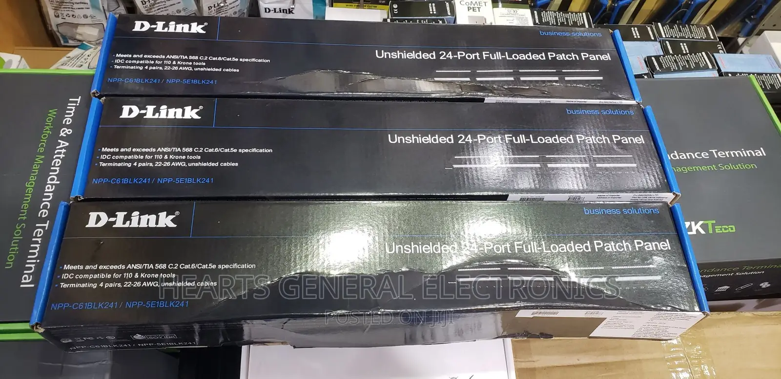 D- Link Network Patch Panel 24 Port