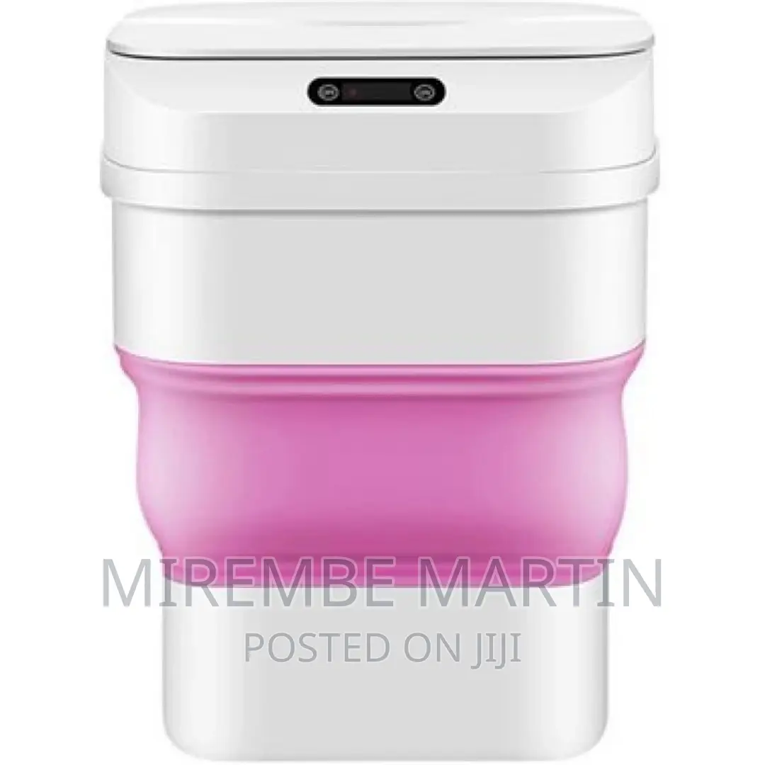 Automatic Induction Smart Sensor Folding Trash Can