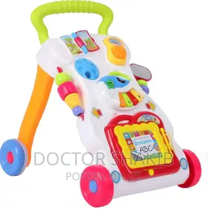 New Children Musical Push and Pull Walker Toy