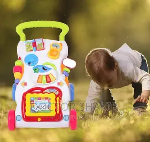 New Children Musical Push and Pull Walker Toy