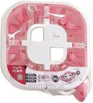 20 Clips Laundry Clothes Hanger Socks Underwear Drying Rack