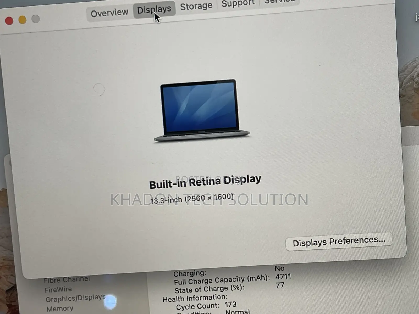 Laptop Apple MacBook Pro 2018 16GB Intel Core I7 SSD 500GB