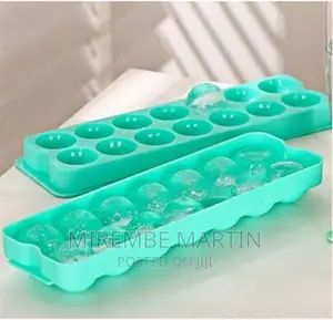 2piece, 14 Grid Round Ice Cube Tray Mould Ice Ball Maker