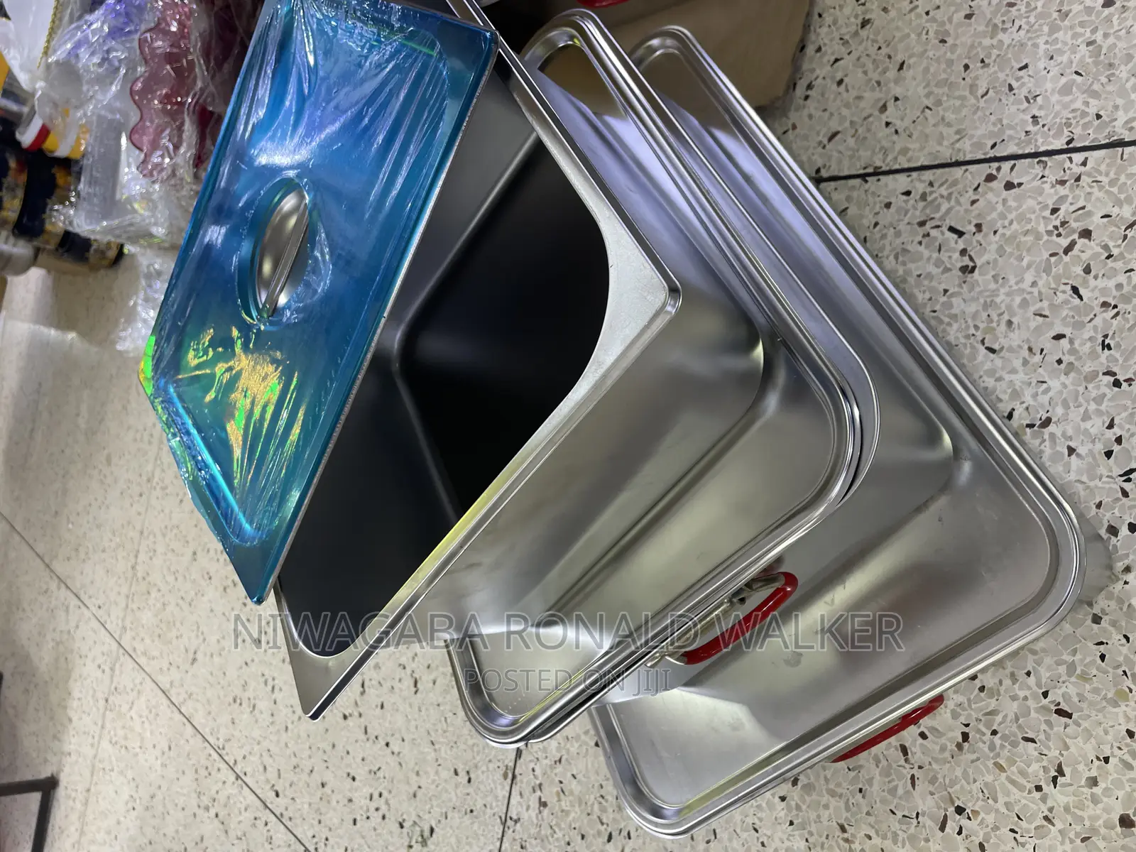 3pc Set of Chaffing Dish With Covers