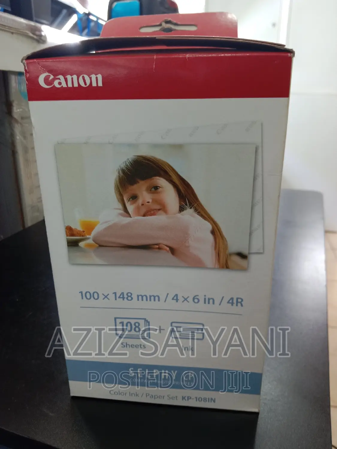 Canon Color Ink and Paper Set + Fibertique Cleaning Cloth