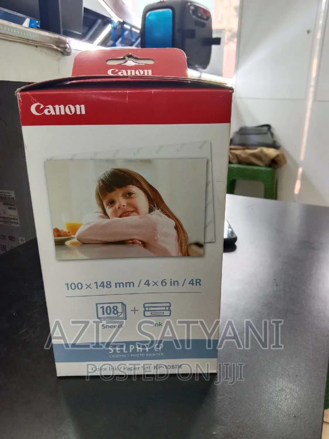 Canon Color Ink and Paper Set + Fibertique Cleaning Cloth