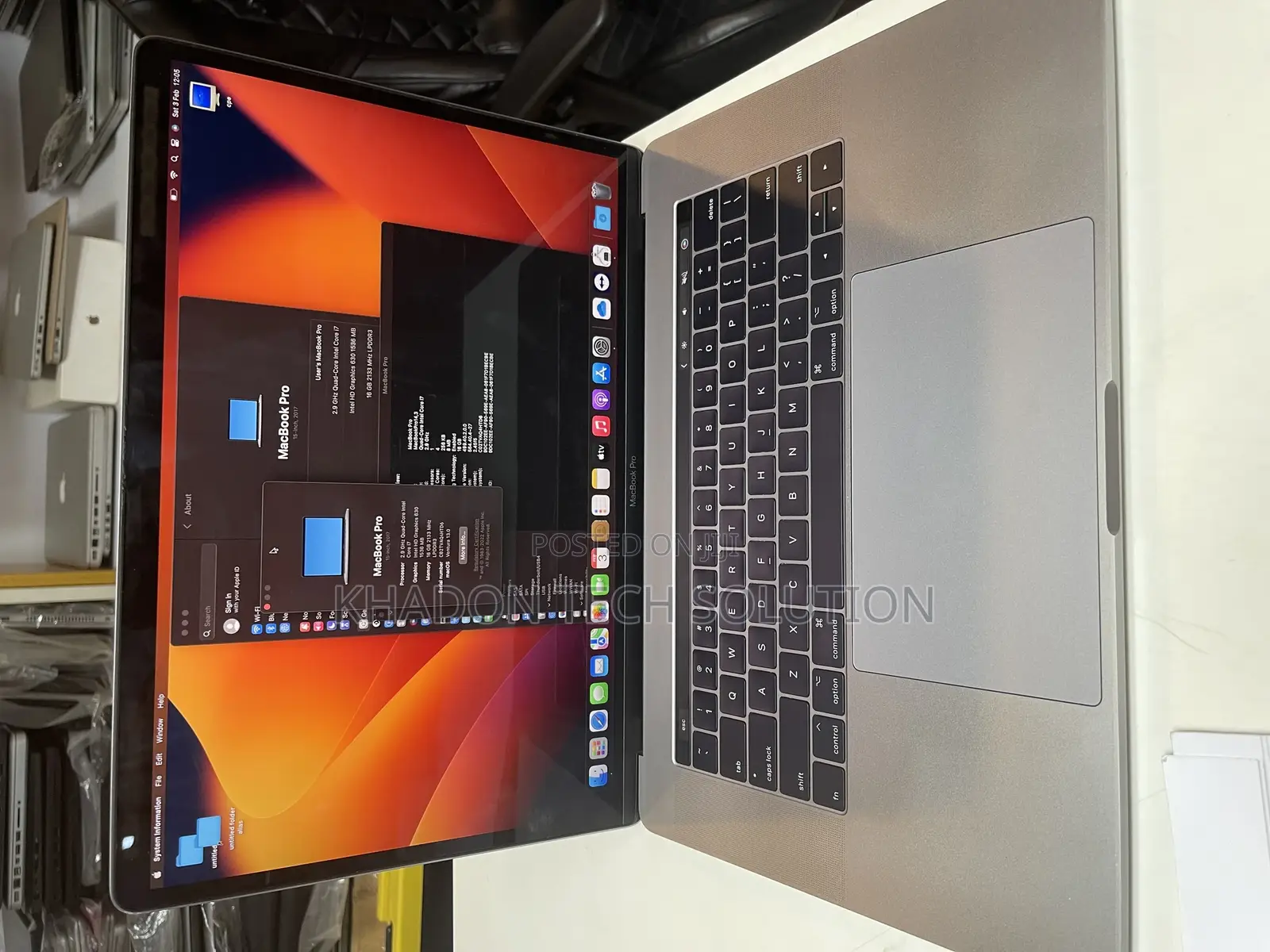 Laptop Apple MacBook 2017 16GB Intel Core I7 SSD 512GB