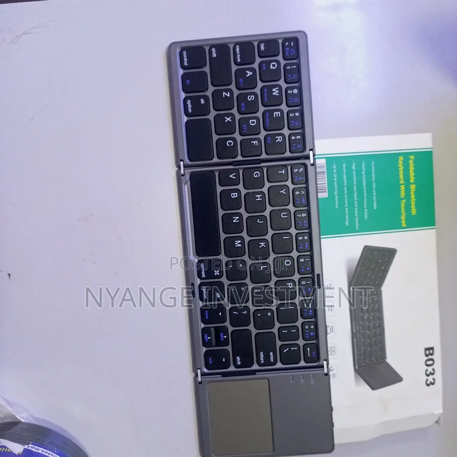 Foldable Bluetooth Keyboard With Touchpad