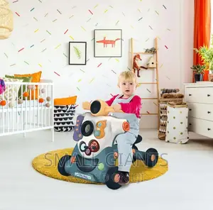3 in 1 Four Wheels Baby Walker With Trolley