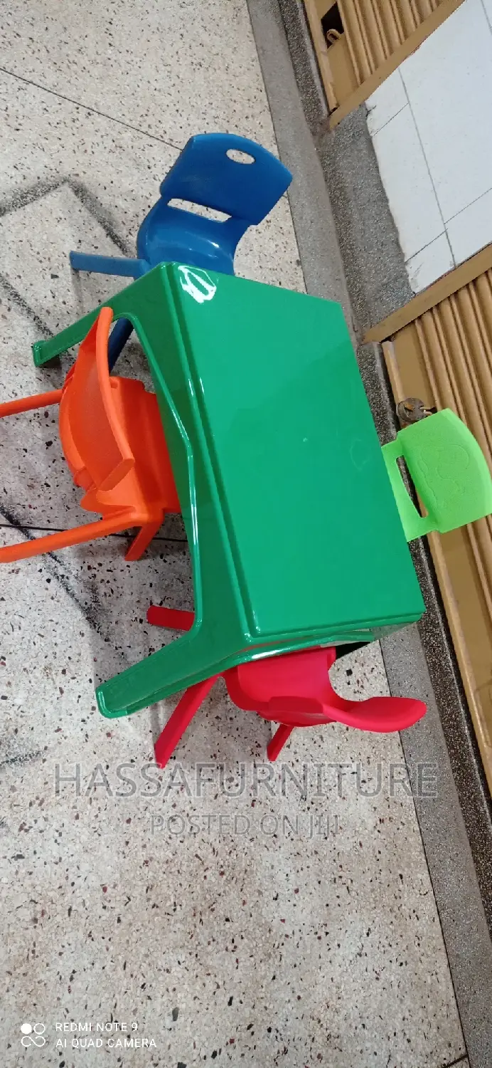 Kindergarten Plastic Table and Chairs