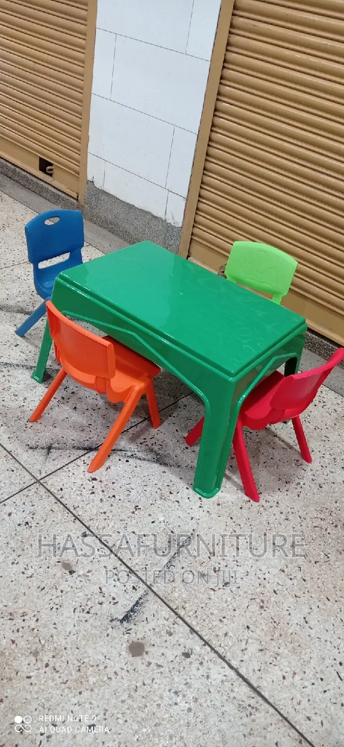 Kindergarten Plastic Table and Chairs