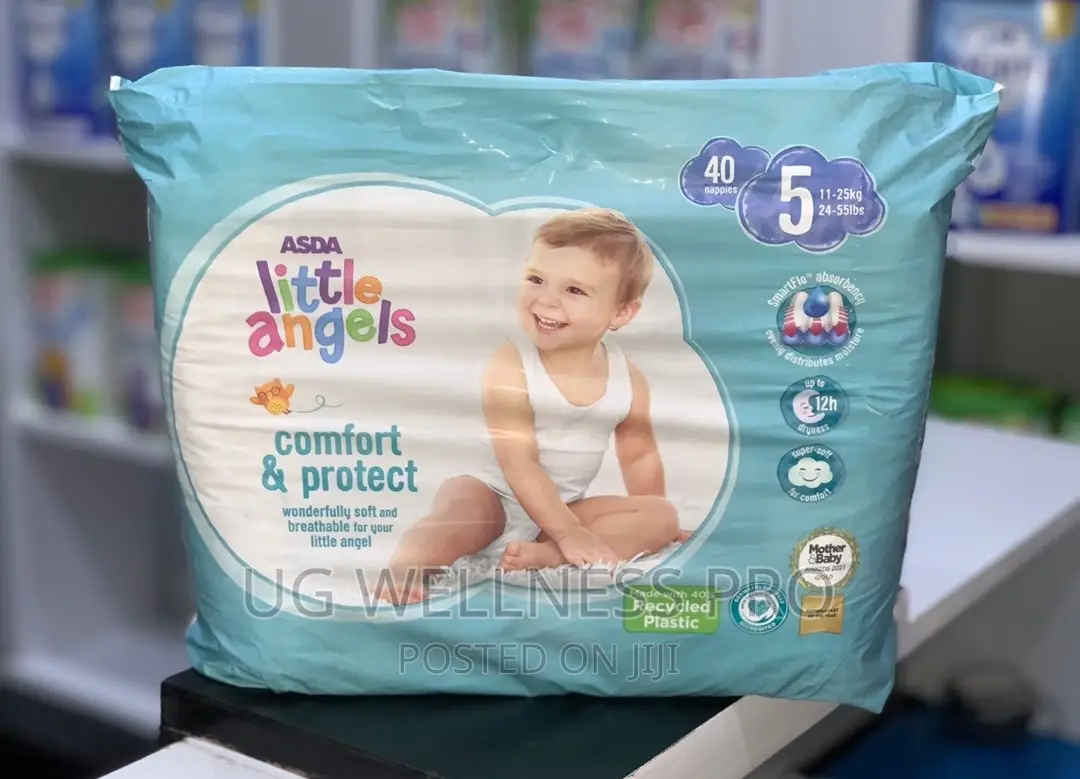 ASDA Little Angles Baby Diapers 5 11-25kg 40s