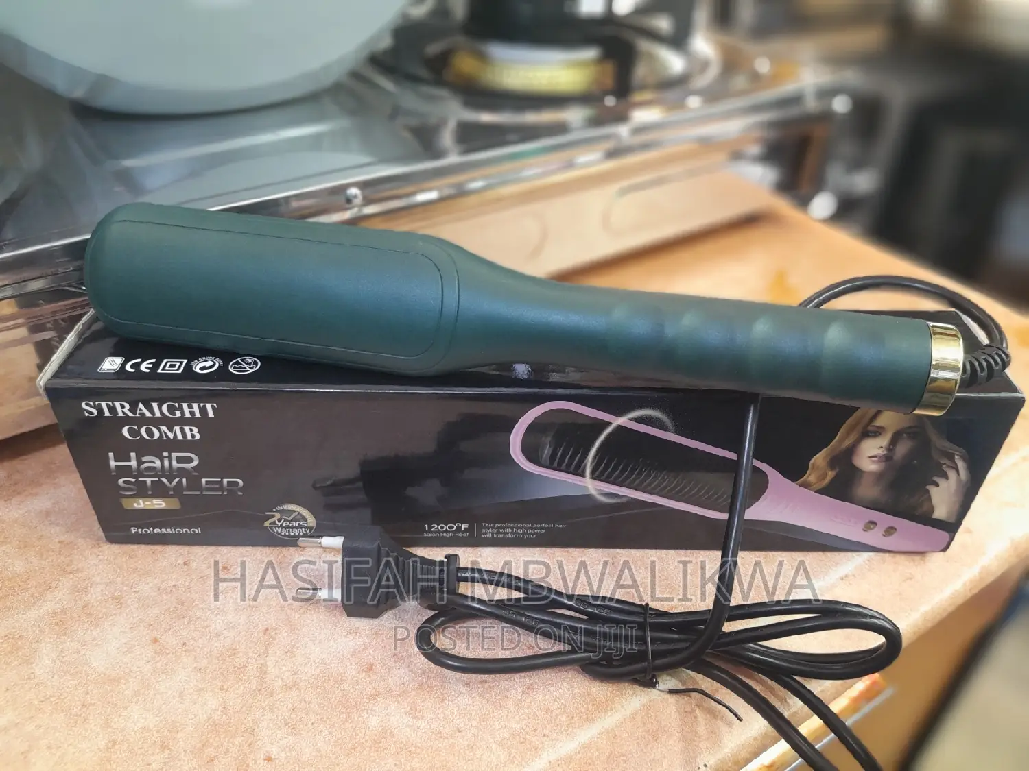Electric Straight Comb and Hair Styler