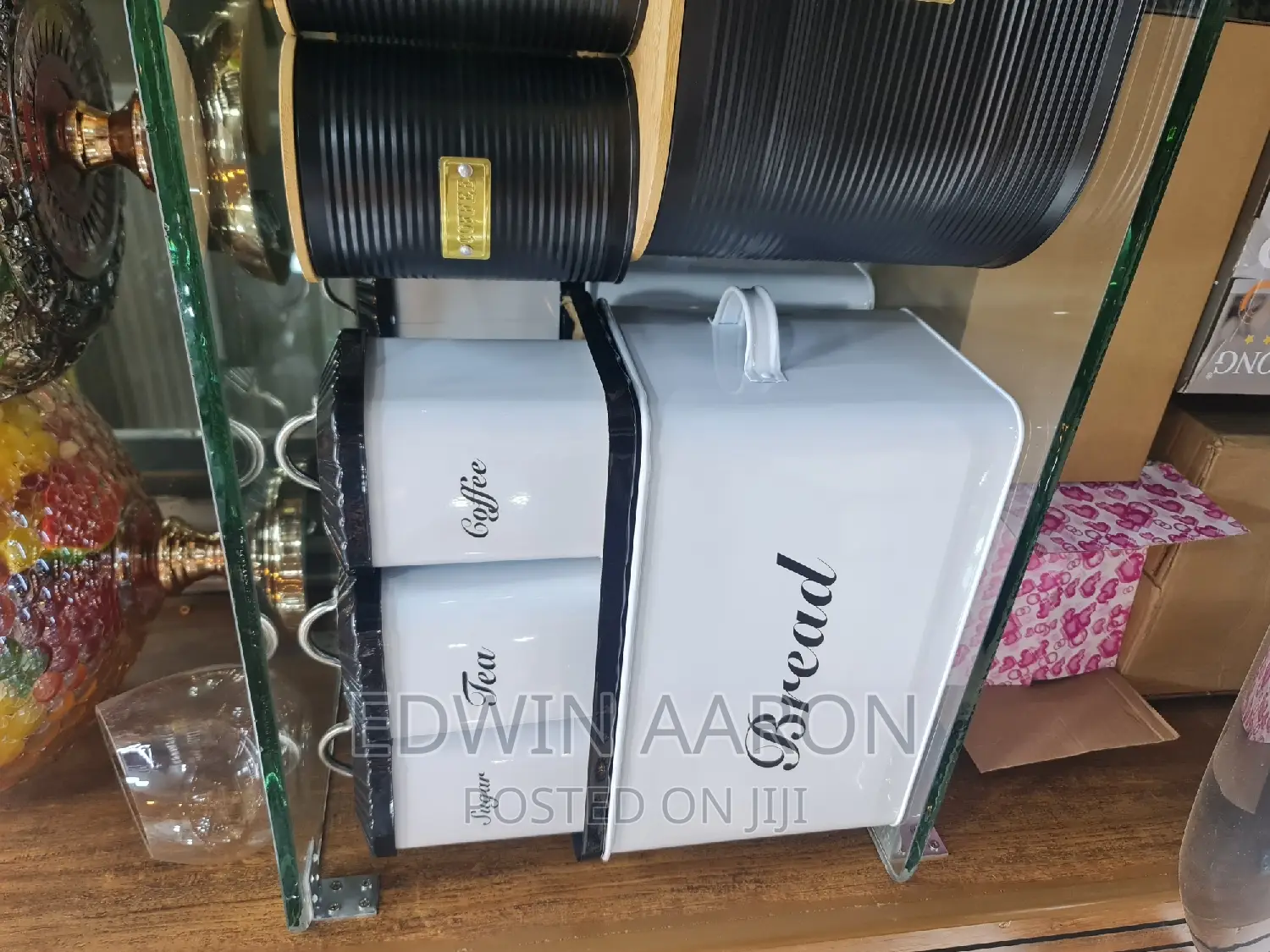 Breadbin Storage Container Set 4pcs