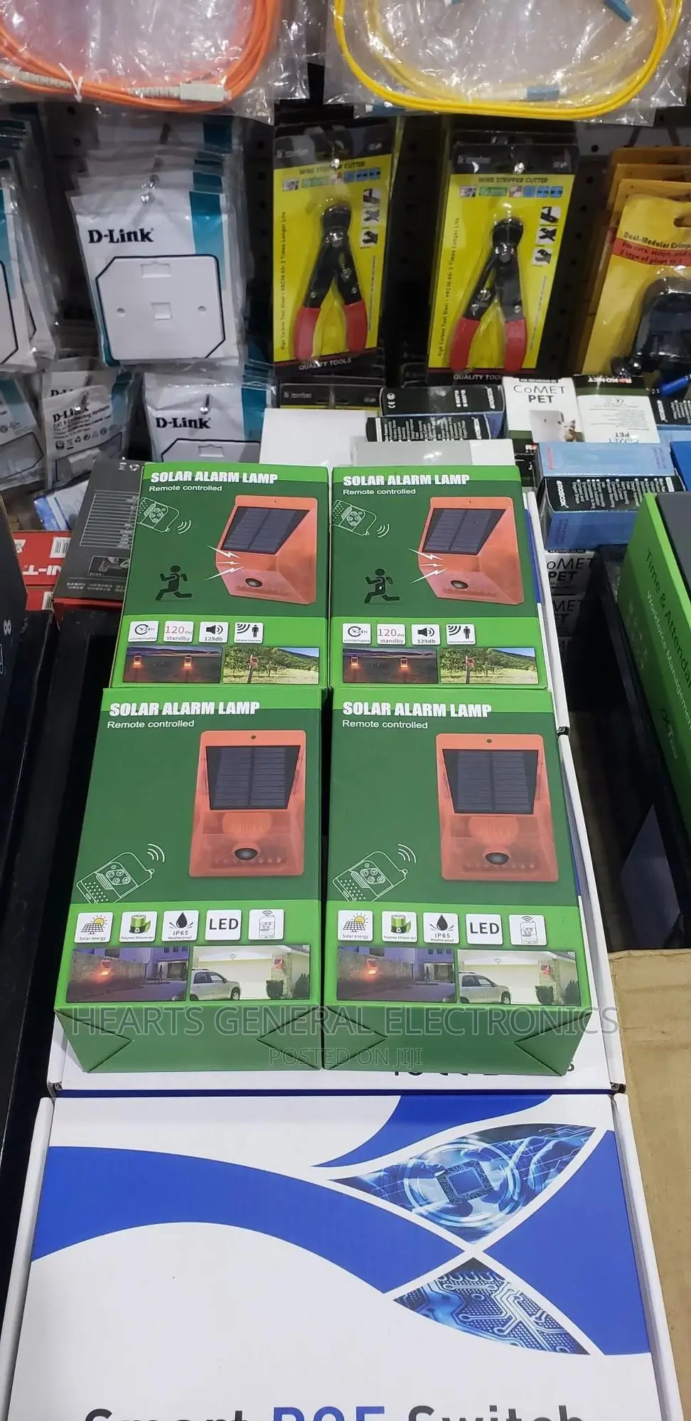 Solar Alarm Lamp