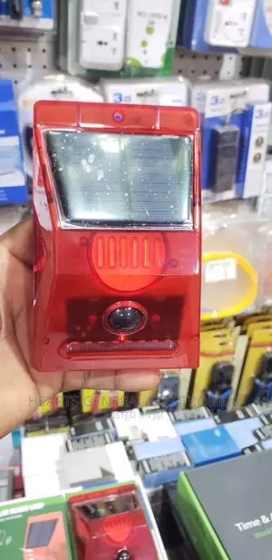 Solar Alarm Lamp