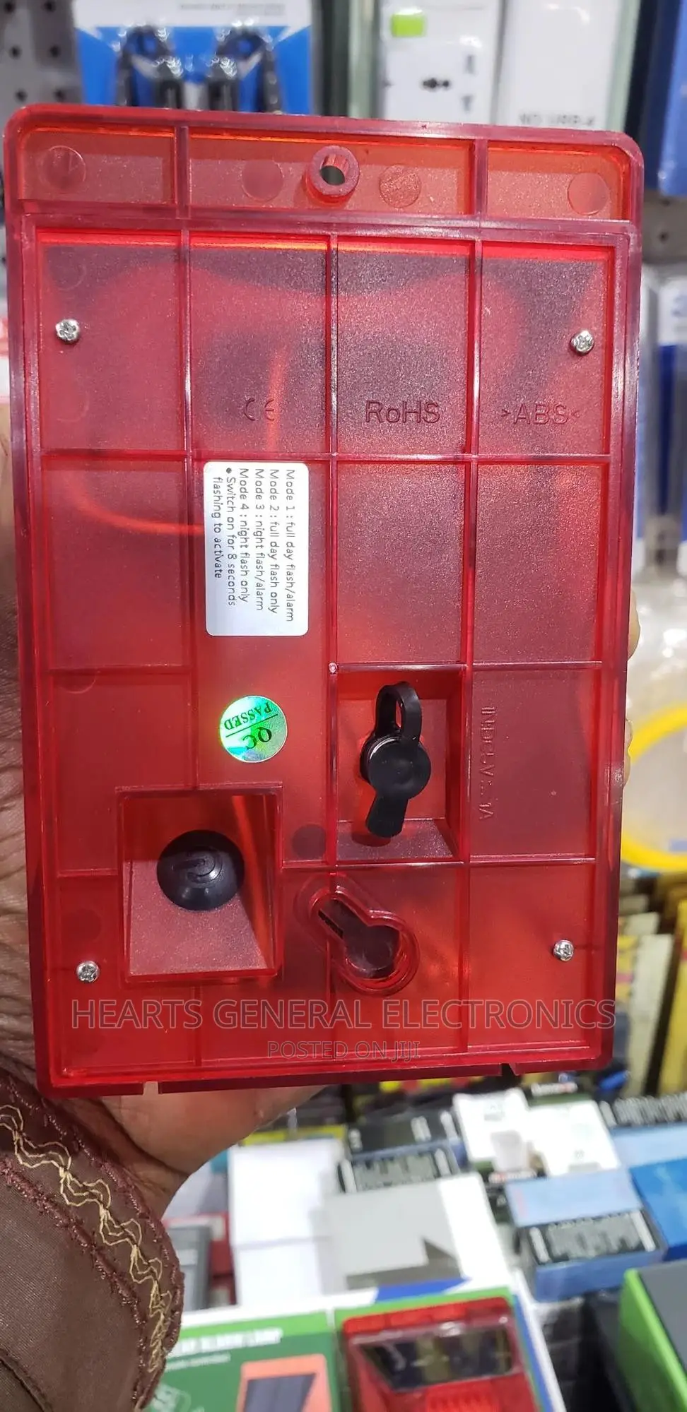 Solar Alarm Lamp