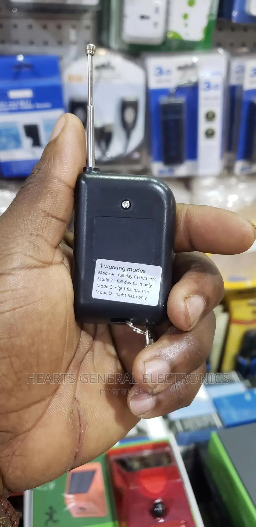 Solar Alarm Lamp